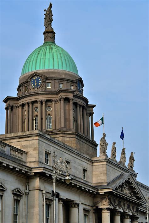 Custom House Dome Close Up In Dublin Ireland Encircle Photos