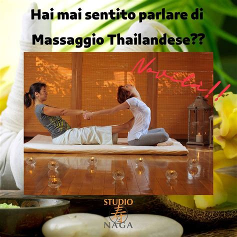 Massaggio Thailandese Lo Conosci