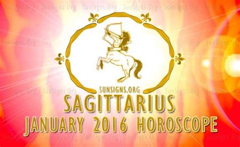 January 2016 Sagittarius Monthly Horoscope Sunsignsorg