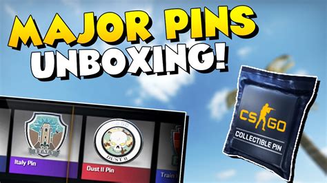Csgo Opening 10 Collectible Pins Series 1 Capsules Youtube