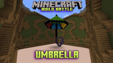 Minecraft Build Battle 15 Umbrella Fruitlab
