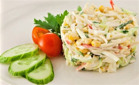 Салат из кукурузы — простые классические рецепты