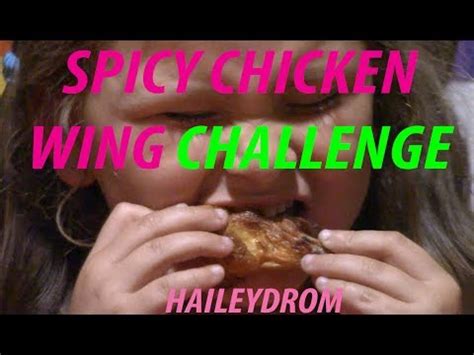 Spicy Chicken Wing Challenge Youtube