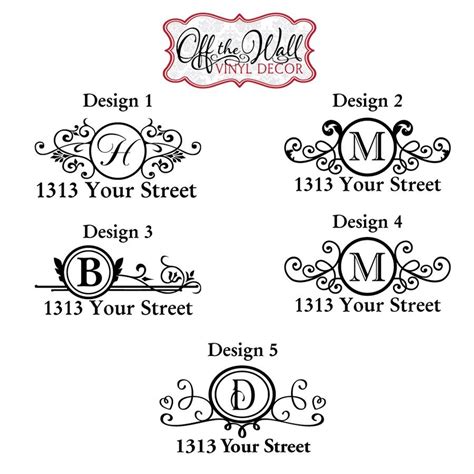 Mailbox Numbers Svg 10 Wall Stencils Address Sign Number House Cricut Downloads Etsy Charles