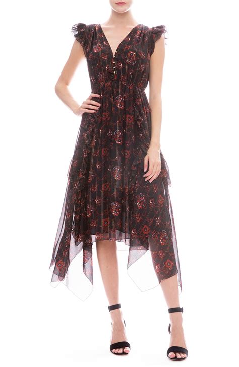 Ulla Johnson Ciel Silk Dress Floral Garmentory