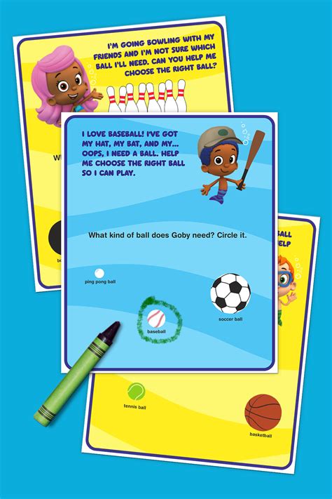 Bubble Guppies Sports Activity Pack Nickelodeon Parents