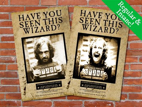 Printable Sirius Black Wanted Poster Printable Word Searches
