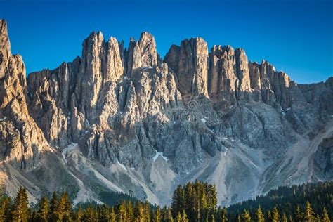 Peak Of Latemar In South Tyroldolomite Italy Stock Image Image Of