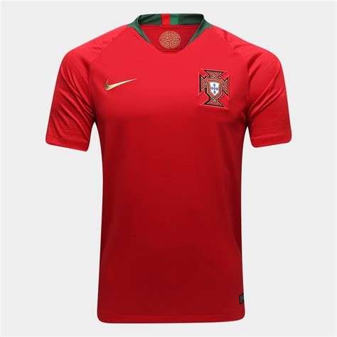 Descubra a melhor forma de comprar online. Camisa Seleção Portugal Home 2018 s/n° Torcedor Nike ...