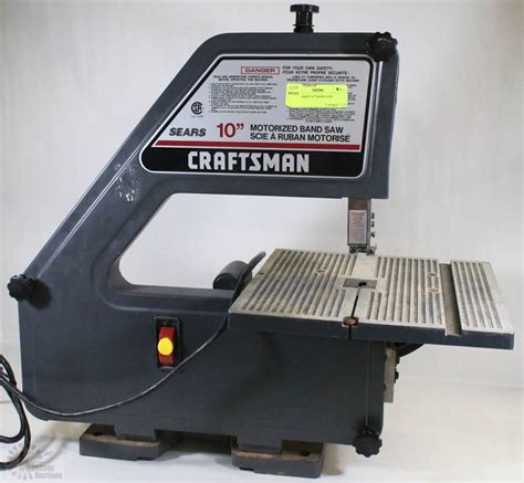 Craftsman 10in Band Saw F