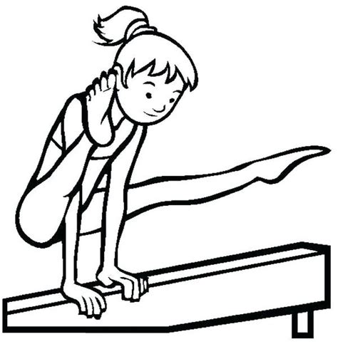 Check spelling or type a new query. Gymnastics Coloring Pages | Sports coloring pages ...