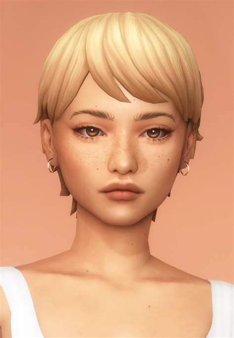 Sims 4 Maxis Match Short Hair Cc Female Fandomspot Hot Sex Picture