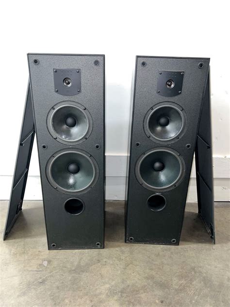 2 Jbl J900mv Tower Floor Speaker System 3 Way 6 Woofers Tested