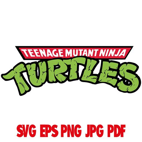 Teenage Mutant Ninja Turtles Clipart Turtles Svg Digital Etsy