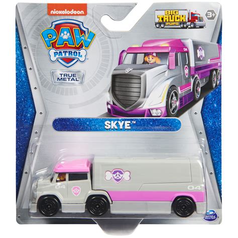 Paw Patrol True Metal Skye Collectible Die Cast Toy Trucks Big Truck