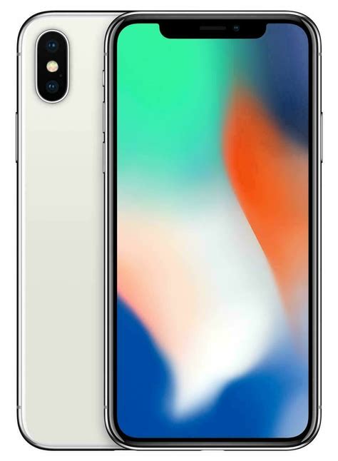 Apple Iphone X 64gb 256gb A1865 Gsm Unlocked Silver Gray Iphone X Ebay