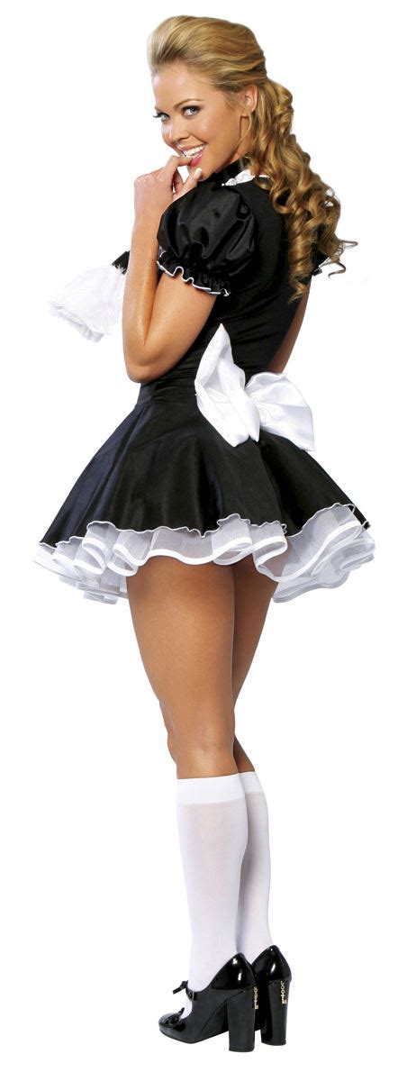 Adult French Maid Womens Costume 4699 The Costume Land