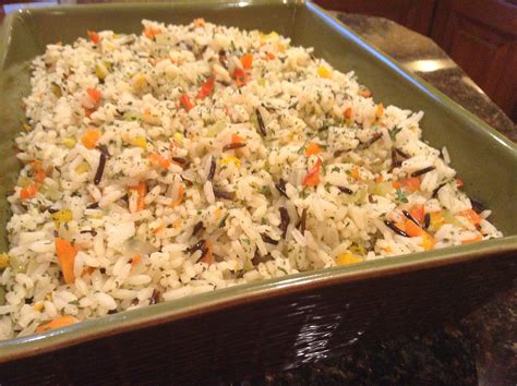 Oven Baked Wild Rice Pilaf Such Great Recipes Baked Rice Rice