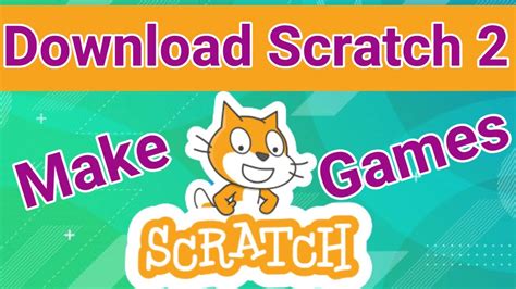 How To Download And Install Scratch 2 For Windows 7810 Youtube
