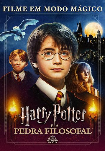 Harry Potter E A Pedra Filosofal Filme Em Modo M Gico Movies On