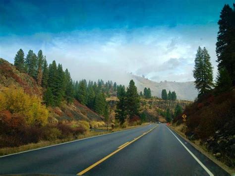 Road Trip On Highway 21 Near Idaho City ~photo By Eva