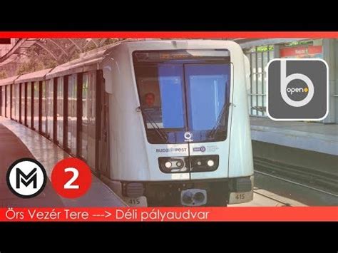 Ezek a vonalak és útvonalak azok amiknek megállójuk van a közelben. openBVE - M2 METRÓ || Örs Vezér tere - Déli pu. - YouTube