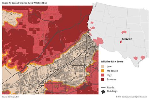 Top 15 Metro Areas With Wildfire Risk Corelogic