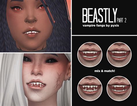 Custom Teeth Sims 4 Cc Mods And Packs List