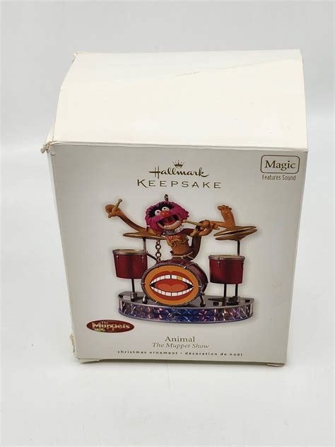 Hallmark Keepsake Ornament Animal The Muppet Show 2010 Rare Features