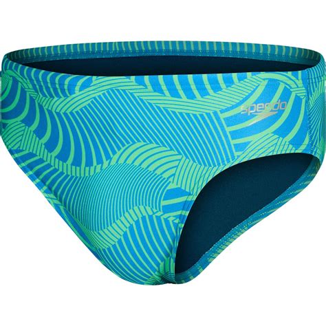 Speedo 8cm Allover Digital Brief Herren Badehose Kaufen Sport 2000