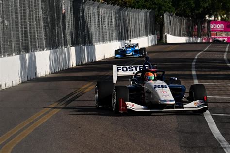 Louis Foster Takes Pole On His Indy Nxt Debut Formula Scout