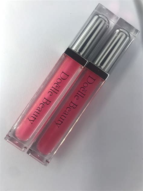 Pink Strawberry Scented Lip Gloss Etsy