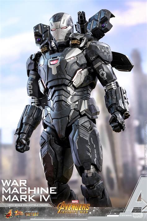 Avengers Infinity War War Machine 16 Scale Figure By Hot Toys The
