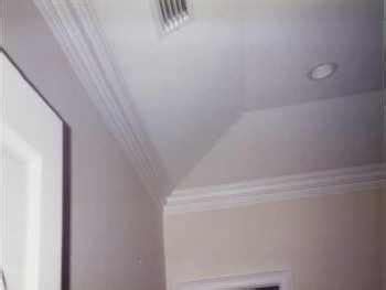 I installed a tray ceiling due to a renovation. Vaulted tray ceiling crown molding | Ceiling trim, Dining ...