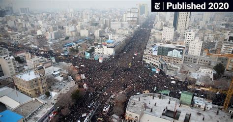 Mourners Throng Irans Streets For Suleimani Funeral Marches The New