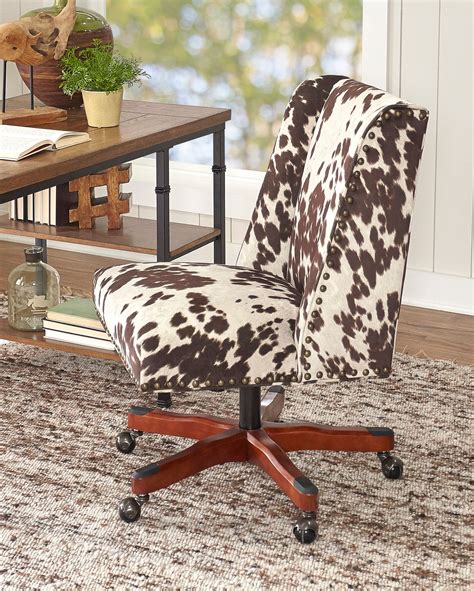 Shop over 150 top cowhide chair and earn cash back all in one place. Linon Draper Office Chair, Cowhide Print, Multiple Color ...