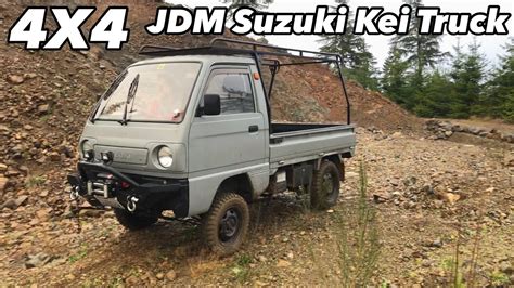 Jdm Suzuki Carry 4x4 Kei Mini Truck Youtube