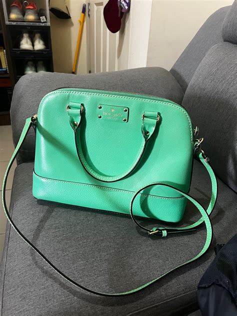 Kate Spade Mini Reiley Laurel Way Green Womens Fashion Bags