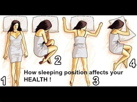How Sleeping Position Affects Your Health Youtube