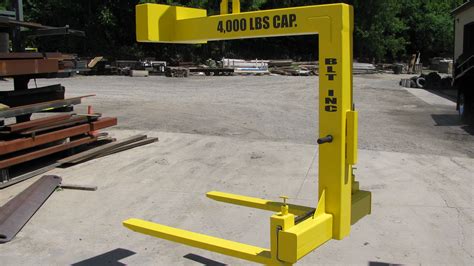 Adjustable Crane Forks Buffalo Lifting And Testing Inc