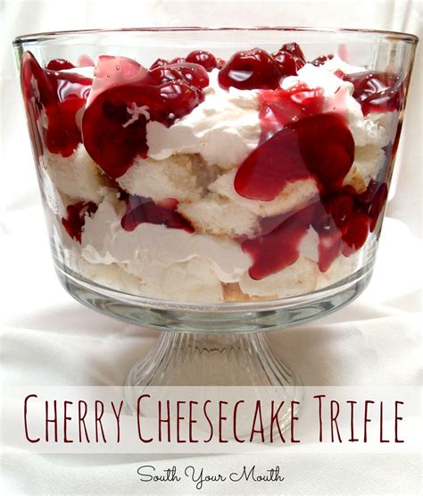 Tailgate Trifle Cherry Cheesecake Trifle Postres De Cereza Receta