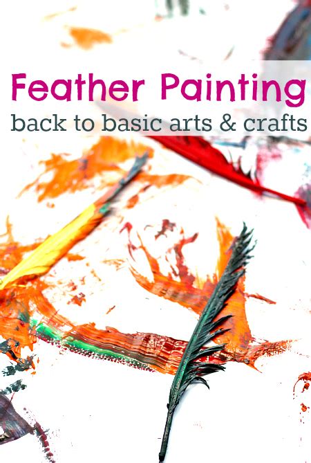 Feather Painting Back To Basics No Time For Flash Cards