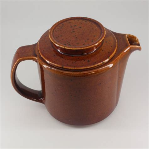 Rare Arabia Of Finland Designer Art Pottery Kosmos Teapot And Infuser