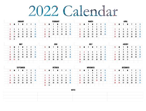 Calendar 2022 Transparent Png Png Mart