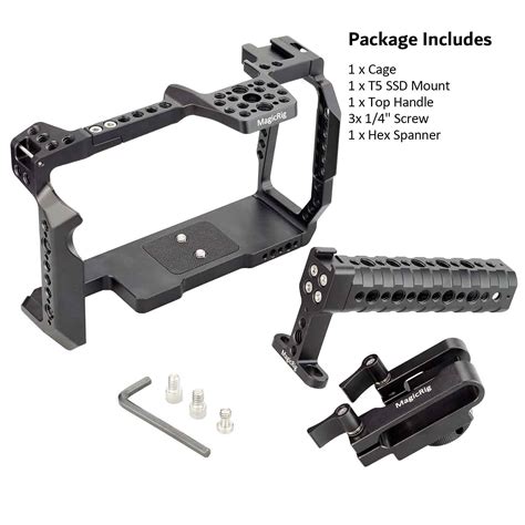 Mua Magicrig Camera Cage Kit For Bmpcc 6k Pro With Top Handle T5 Ssd