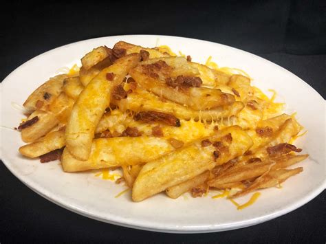 Cheesy Bacon Fries Menu Parkers Grille Restaurant In Ny