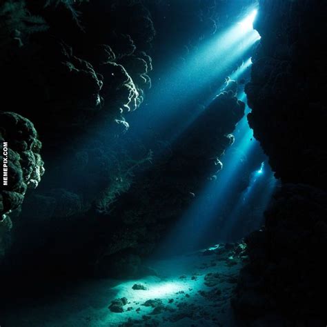 Underwater Cave Memepix Underwater Photography Underwater Caves