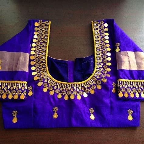 We Will Customise Maggam Work Blouses To Order Please Whatsapp To 91