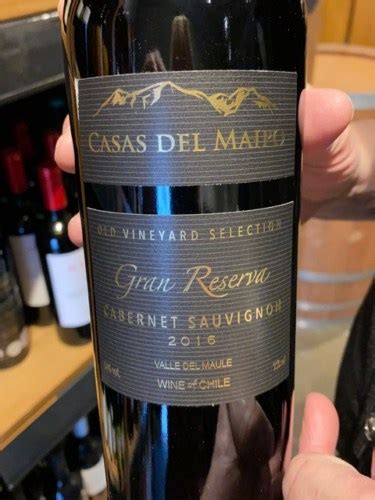 Casas Del Maipo Old Vineyard Selection Gran Reserva Cabernet Sauvignon