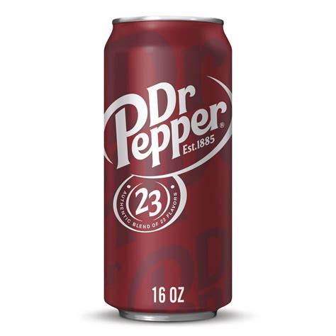 Dr Pepper Soda 16 Fl Oz Can